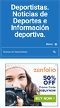 Mobile Screenshot of deportistas.net